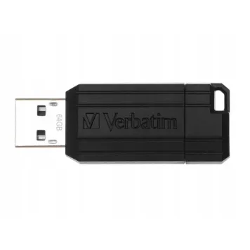 Verbatim USB flash drive 64GB PinStripe 49065 USB 2.0 czarny