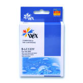 Zamiennik Brother LC123Y tusz żółty marki Wox