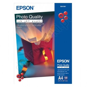 Epson C13S041061 Photo Quality Inkjet Paper A4 100 ark.