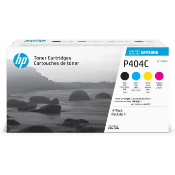 Samsung CLT-P404C HP SU365A cztery tonery oryginalne CMYK