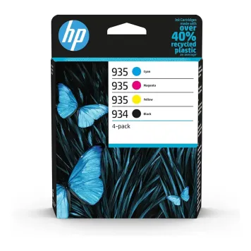 HP 934 935 6ZC72AE zestaw 4 tusze czarny cyan magenta żółty
