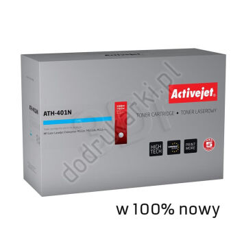 Zamiennik HP 507A CE401A toner cyan marki ActiveJet