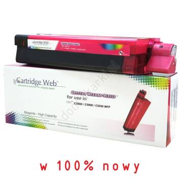 Cartridge Web zamiennik Oki 43324422 toner magenta