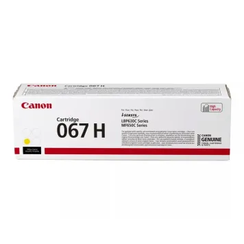 Canon 067H 5103C002 toner żółty oryginalny CRG-067H Y