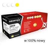 Zamiennik HP 220A W2202A toner żółty marki Asarto