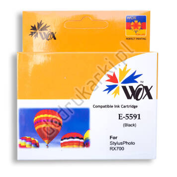 Zamiennik Epson T5591 tusz czarny marki Wox