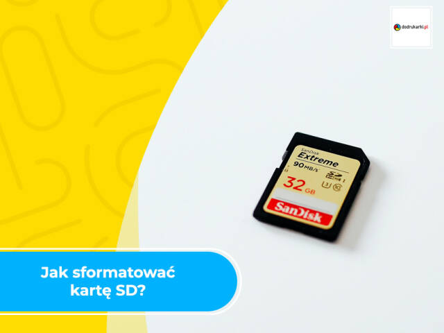 Jak sformatować kartę SD?