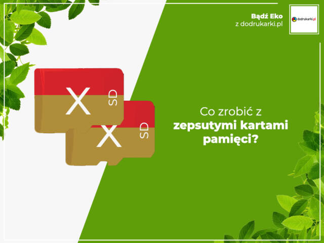 Co należy zrobić z uszkodzonymi kartami pamięci?