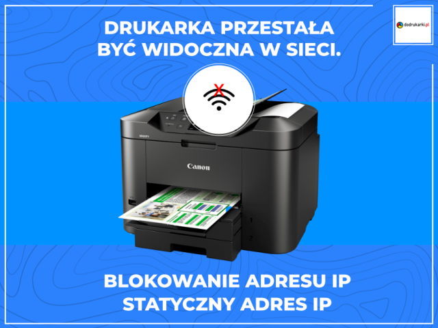  Drukarka przestała być widoczna w sieci – co z tym zrobić?