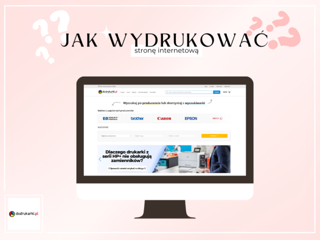Jak wydrukować stronę internetową?